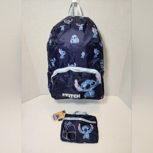 Disney x Primark STITCH Backpack and Pouch Set - NWT